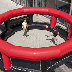 Jeu d'arène <span class=keywords><strong>de</strong></span> <span class=keywords><strong>cage</strong></span> <span class=keywords><strong>de</strong></span> football gonflable populaire <span class=keywords><strong>de</strong></span> qualité commerciale - Product Image 3