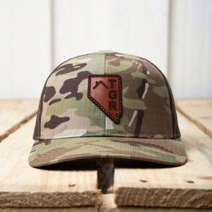 Fashion Custom Embroidery Logo Curved Brim Snapback Caps Blank Plain 5 Panel Richardson 112 <b>Patches</b> Mesh OT-TO Trucker Mesh Hat - Product Image 6