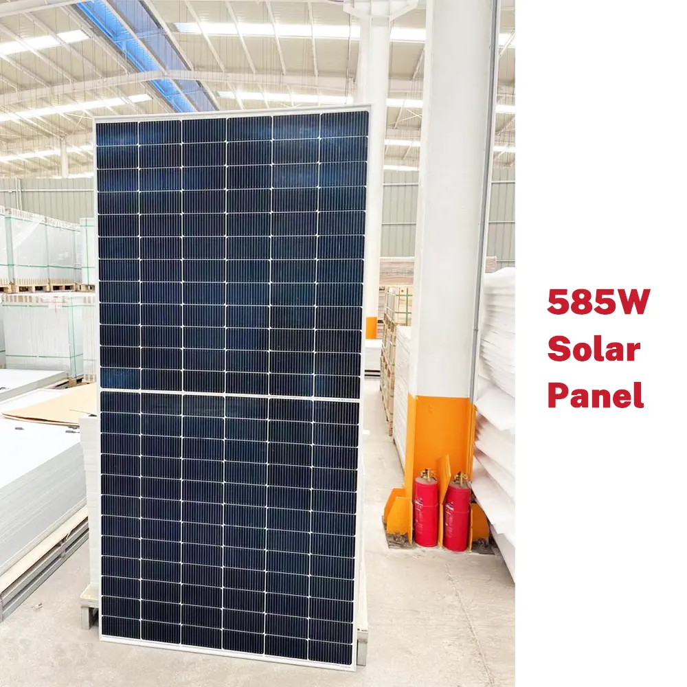 High Quality Jinko 580W Solar Panels Bifacial Double Glass 585W 590W Topcon Solar Module