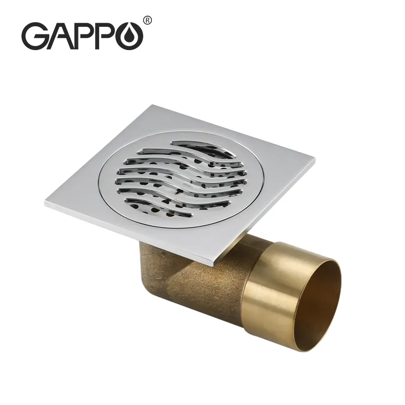 Gappo Brass floor drain bathroom square 100*100cm shower floor drains G81054
