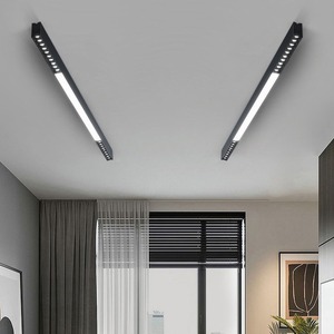 2023 Minimalist LED Linear <b>Ceiling</b> <b>Light</b> for Living Room Surface-Mounted for Bedroom Lighting 6000K Color Temperature IP44 - Product Image 2