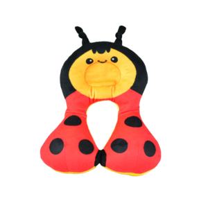 Almohada de viaje para bebé con animales bonitos de alta calidad, reposacabezas de espuma viscoelástica y soporte para el cuello para asiento de coche - Product Image 2