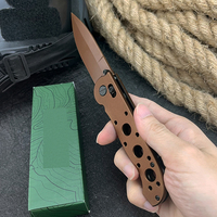 Couteau pliant M16 en acier D2 haute dureté pour extérieur, outil de chasse et de camping multi-usage, qualité industrielle OEM