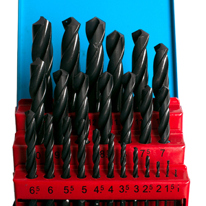 Juego de Brocas FIXTEC de 25 Piezas DIN338 Mini HSS de Acero de Alta Velocidad FDBG2501K - Product Image 3