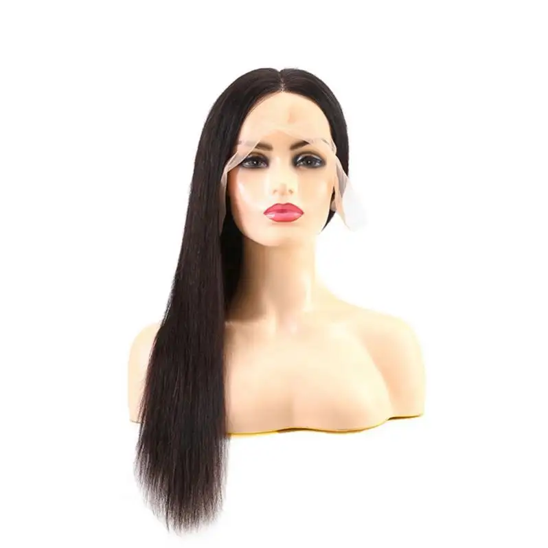 Wigs Loss Baby Hold Handmade Capless Remy Rel'i Machine Peruvian Milky Grade12a Verified Rami Ethio Human Hair Wig