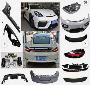 Kit carrosserie extérieur de haute qualité Auron Porsch Cayman 981, nouvelle version améliorée, pare-chocs 2012-2016, meilleur prix, pare-chocs complet - Product Image 2