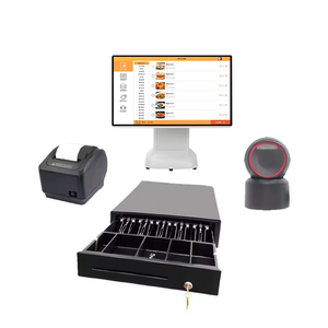 ระบบขายหน้าร้านแบบ All-in-One หน้าจอสัมผัสขนาด 15.6 นิ้ว พร้อมเครื่องพิมพ์และลิ้นชักเก็บเงิน รุ่น Q6 หน้าจอ 9.7 นิ้ว สำหรับลูกค้า - Product Image 1