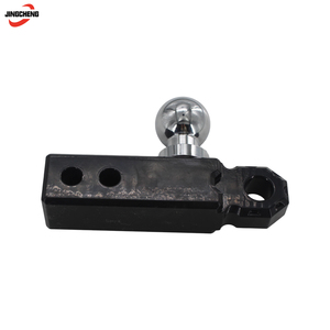 Support de fixation pour <span class=keywords><strong>attelage</strong></span> de remorque 6 pouces avec boule et goupille de 2 pouces, finition noire, fourni par l'usine chinoise - Product Image 5