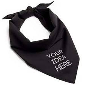 Pañuelo cuadrado de algodón suave personalizado al por mayor, pañuelo sostenible de poliéster de uso diario, pañuelo de moda serigrafiado - Product Image 1