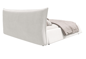 เตียงปรับระดับได้ขนาดควีนไซส์สุดหรู พร้อมหัวเตียงกำมะหยี่แบบติดกระดุม ดีไซน์ทันสมัย โครงไม้สักเป็นมิตรกับสิ่งแวดล้อม สำหรับห้องนอน - Product Image 5