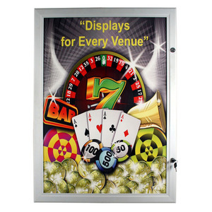 Bán buôn nhôm hiển thị khóa trường hợp A1, 45mm mạnh mẽ có thể khóa Áp phích khung treo tường bảng thông báo - Product Image 1