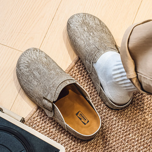 Chaussures de sport en cuir artificiel à enfiler, style décontracté, grande taille, nouvelle collection 2025, pour hommes - Product Image 3