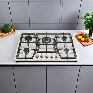 Cuisinière à gaz liquéfié multifonctionnelle-Table et cuisinière murale à double usage à têtes multiples, cuisinière à gaz en acier inoxydable - Product Image 3