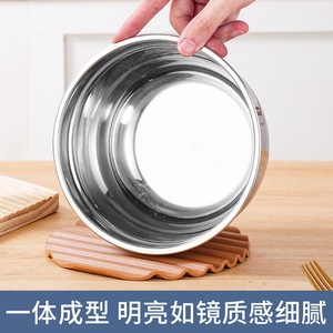 Round Stainless Steel Food Storage <b>Container</b> With Clip On Lid Airtight Leak Proof For Camping - Product Image 5