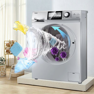 Xin जूक अनुकूलन योग्य 15 ग्राम ड्रम क्लीनर अपवर्ससेंट टैबलेट सफेद + नीले गंध हटाने योग्य 2 साल की वारंटी - Product Image 3