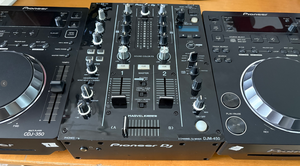 Ensemble DJ <span class=keywords><strong>Pioneer</strong></span> d'occasion 2 pièces CDJ350 Multi Player + 1 pièce DJM450 Mixeur DJ 2 canaux Équipement DJ complet pour soirée en club - Product Image 2
