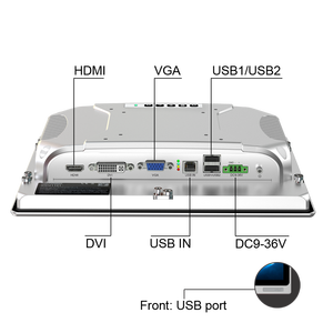 Win7/<span class=keywords><strong>Win8</strong></span>/Win10 tamaño personalizado plano capacitivo 10,4 pulgadas pantalla táctil Industrial Lcd Monitor impermeable pantalla Industrial - Product Image 5