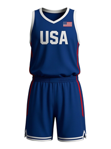 Maillot de basketball personnalisé en polyester, brodé et imprimé, pour club, équipe, ville, séchage rapide, respirant, uniforme sportif coloré - Product Image 3