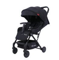 Poussette pour bébé ultra-compacte pliante à une main super légère poussette de voyage prête pour avion