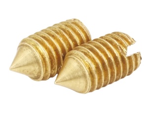 <span class=keywords><strong>Prix</strong></span> usine KIMI vis d'assemblage conique autobloquante sans tête <span class=keywords><strong>M2</strong></span> <span class=keywords><strong>M2</strong></span>.5 M3 M4 M5 vis de verrouillage à pointe en laiton Machine à rainurer à tête plate - Product Image 2