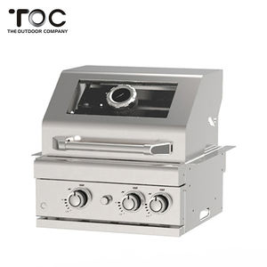 <span class=keywords><strong>Barbecue</strong></span> d'intérieur extérieur série Chicago 3 brûleurs en acier inoxydable <span class=keywords><strong>barbecue</strong></span> intégré gril à gaz - Product Image 3