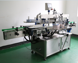 Bilaterale Rundflaschen-Etikettiermaschine <span class=keywords><strong>2</strong></span>-in-1 Vollautomatisch Selbstklebend für Flache Quadratische Runde Flaschen Kosmetik Doppelseitig - Product Image 4