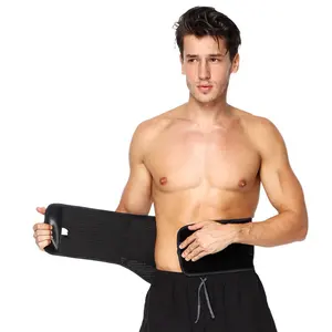 Cinturón de soporte de cintura para hombre, cinturón ajustable transpirable para parte inferior de la espalda, para trabajo