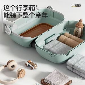 Childrens Luggage Scooter 1-3 Years Old Foldable Four Wheel Ride On Toy For Kids - Product Image 1