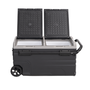 Congélateur mobile en plastique TWW75 72L, réfrigérateur pour voiture, camping-car/<span class=keywords><strong>camion</strong></span>/véhicule, réfrigérateur à compresseur 12/24V DC, glacière - Product Image 1