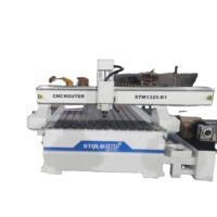 Machine de tour de routeur CNC avec axe rotatif (4ème axe)