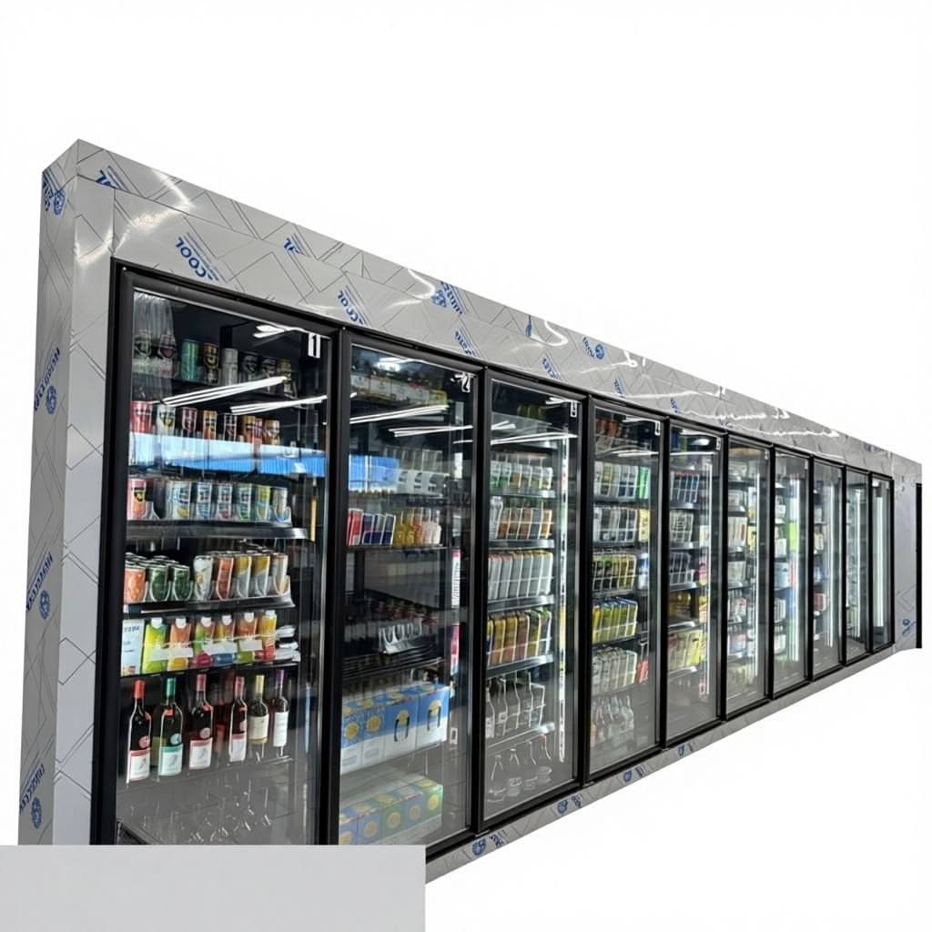 OEM High Quality Commercial Refrigerator <strong>Glass</strong> <strong>Door</strong> Beverage Display Walk-in Freezer <strong>Cooler</strong> <strong>Glass</strong> <strong>Door</strong>