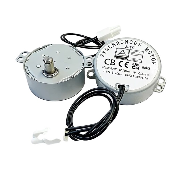 Panel Mount Synchronous Motor Type AC Synchronous Fan Motor High Quality Premium Single Phase 4W Rated Power for Egg Incubator