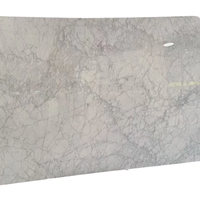 Dalle de marbre blanc naturel de qualité supérieure, marbre blanc à fleurs fines, pierres naturelles, marbre blanc pour les murs et les halls d'hôtels