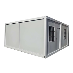 Maison conteneur modulaire détachable, bâtiment préfabriqué portable en kit pour bureau commercial - Product Image 1