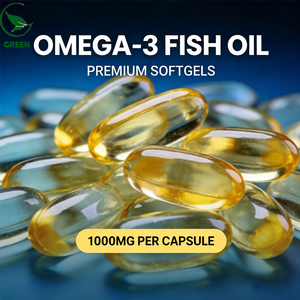 Capsule di Olio di Pesce Naturale GREEN di Grado Alimentare, Olio di Pesce di Acque Profonde DHA/EPA, Integratori Nutrizionali per Adulti e Vendita all'Ingrosso - Product Image 6