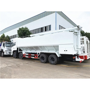 Camión Cisterna de Carga Pesada 8x4 de 20 Toneladas para Transporte de Granos y Alimentos a Granel para Granjas, Aves de Corral y Ganado - Product Image 6