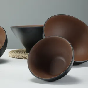 Mangkuk sup bulat melamin kualitas tinggi mangkuk Ramen Jepang mangkuk nasi kari - Product Image 5