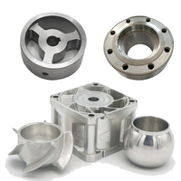 Images personnalisées Usinage de précision Turbine à air Turbine à air Turbine CNC Aluminium Métal Fraisage Services d'usinage CNC