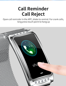 La Carta de la mujer reloj inteligente híbrido Corazón de rastreador de actividad Smartphone mensaje de notificación examen - Product Image 4