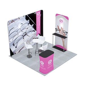 Stand espositivo di attrezzature per fiere portatili senza attrezzi per la visualizzazione del prodotto - Product Image 4