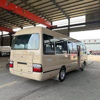 Excellent Prix Toyota Coaster 23 25 28 30 Places Sièges Luxe Mini Bus d'Occasion à Vendre