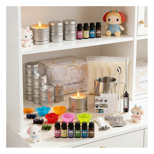 Fournitures pour la fabrication de bougies : Matières premières de qualité supérieure, cires, huiles, colorants, pots, outils pour l'approvisionnement des studios, programme de lancement - Product Image 6