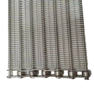 Paslanmaz çelik göz bağlantı konveyör bant anında dondurulmuş dondurucu - Product Image 2