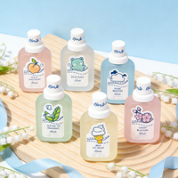 Parfum en spray pour adolescente Baby Bear, longue tenue, parfum léger, frais et naturel, senteur pêche, 50 ml, design moderne et crème.