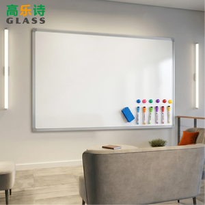 <span class=keywords><strong>Tableau</strong></span> blanc magnétique effaçable à sec Gaoleshi, <span class=keywords><strong>tableau</strong></span> effaçable à sec mural <span class=keywords><strong>pour</strong></span> bureau avec coins de sécurité en ABS et cadre en aluminium - Product Image 4