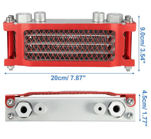 Système de refroidissement d'huile de moto <span class=keywords><strong>Radiateur</strong></span> de refroidissement d'huile modifié pour ATV <span class=keywords><strong>50cc</strong></span> 110cc 160cc - Product Image 6