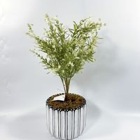 Produsen Tanaman Lavender Rosemary Buatan Siap Kirim Grosir, Rangkaian Bunga Batang Berbubuk Gaya Baru untuk Pernikahan dan Rumah
