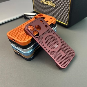 Coques de téléphone magnétiques personnalisées mates à dissipation thermique pour iPhone 17 12 13 14 15 16 Pro Max – Coque de protection rigide sans cadre - Product Image 3