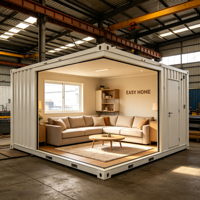 Maison modulaire moderne détachable de type Apple Cabin pour salon