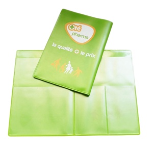 Giá rẻ tùy chỉnh gấp mềm nhựa PVC theo toa tập tin chủ nhựa theo toa ví theo toa thư mục - Product Image 1